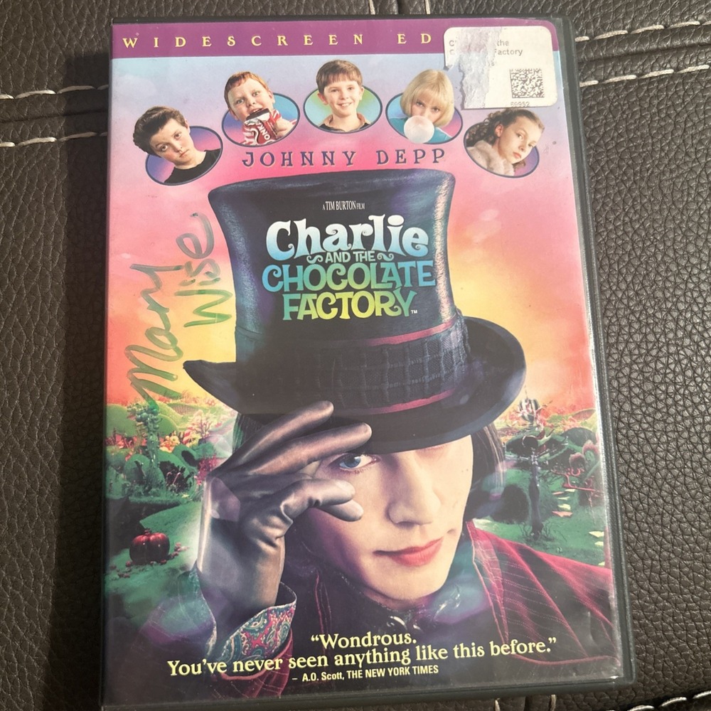 Charlie and the Chocolate Factory DVD